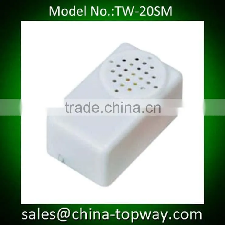 Plastic sound box for stuffed animal shaped toys