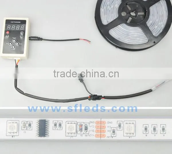 5050 RGB dream color 6803 Addressable waterproof multicolor led light strip