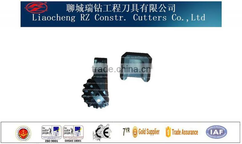 BFZ72 conical bits/BFZ72flat teeth/BFZ72 spare parts on auger drills teeth/BFZ100 flat teeth