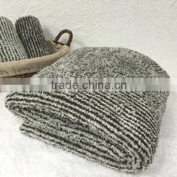 Naturally Antimicrobial Bamboo Charcoal Towel Blanket