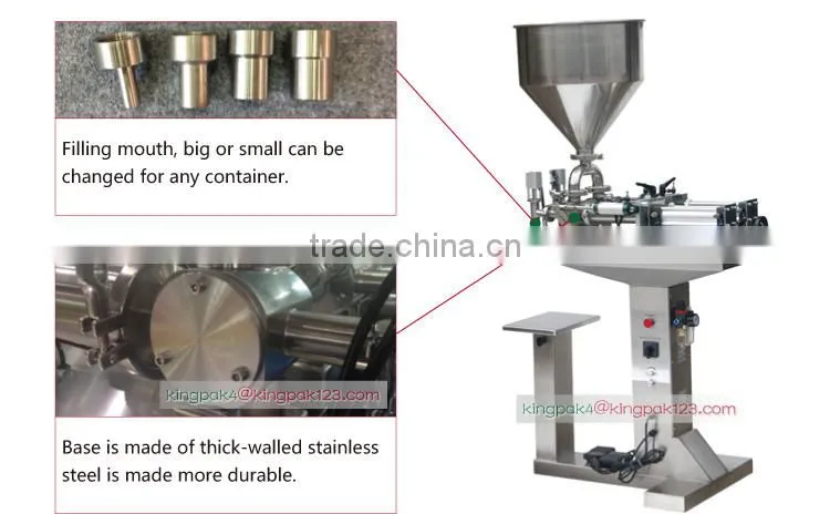 HP-CD Double Heads Piston Manual Paste Filling Machine