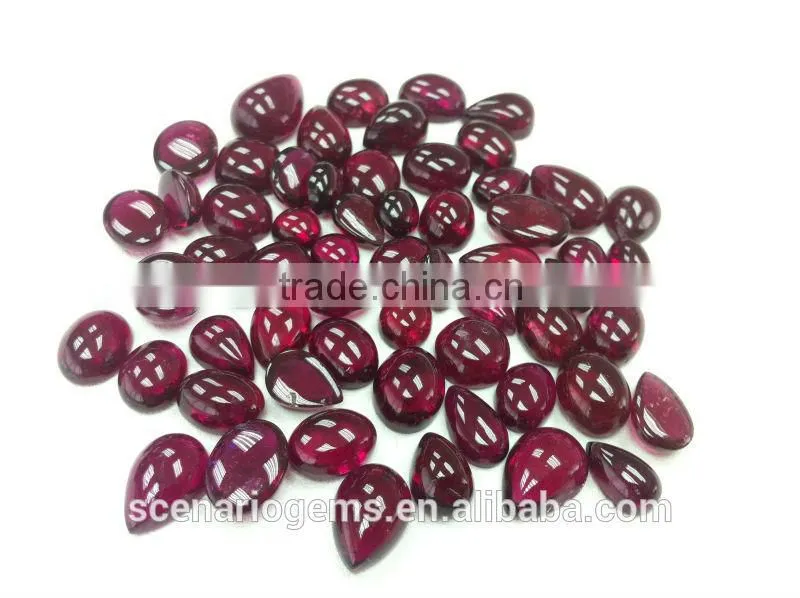 #CNZZ Natural Multi-Shape Free Size Cabs Loose Gemstone Rubellite Cabochons