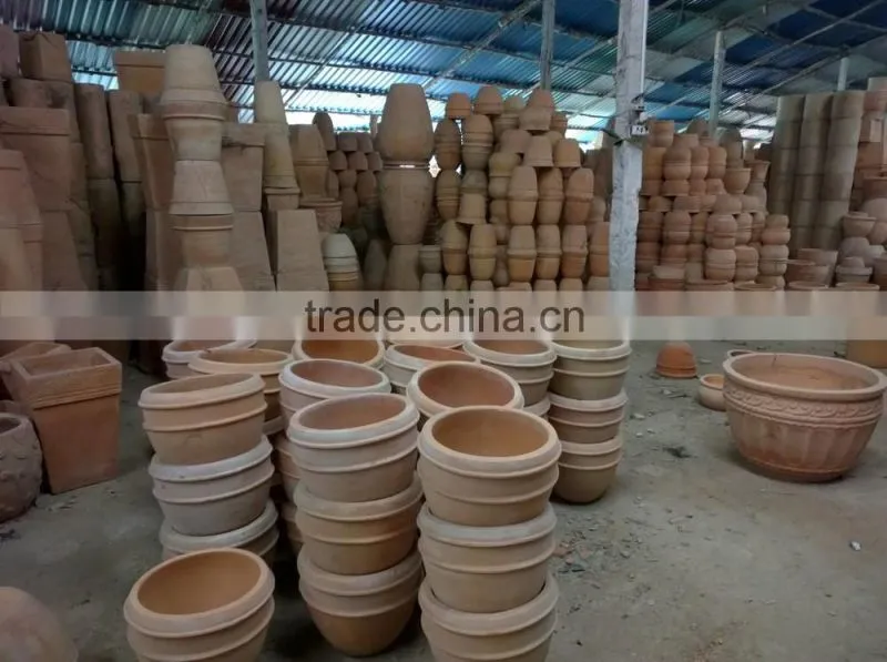 Bird Bath Plain Ceramic flower pots wholesale