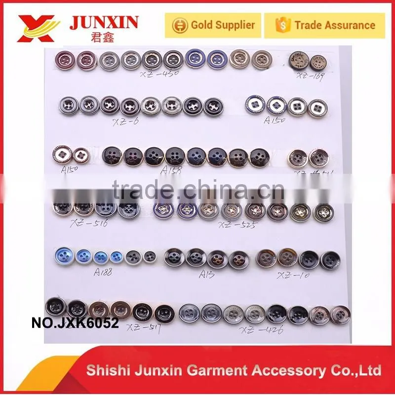 2016 hot selling products round printing logo button sewing button