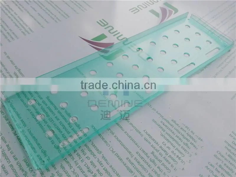 Custom makrolon polycarbonate machine hood/Makrolon machine cover shield