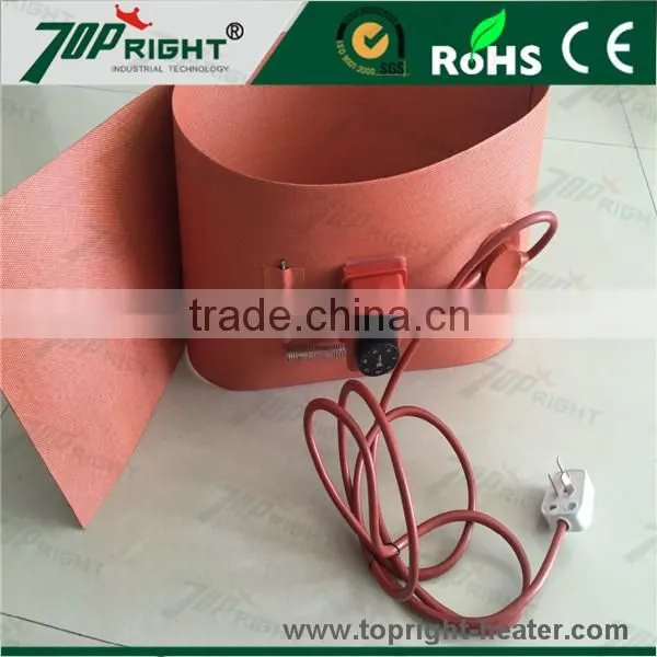 Factory direct sale rubber wrap for silicone rubber flexible insulation drum heater