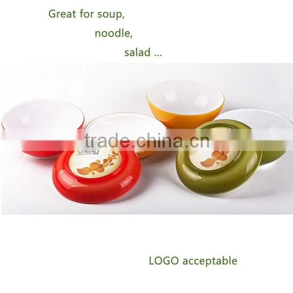 2014 colorful salad vegetable plastic fruit bowl