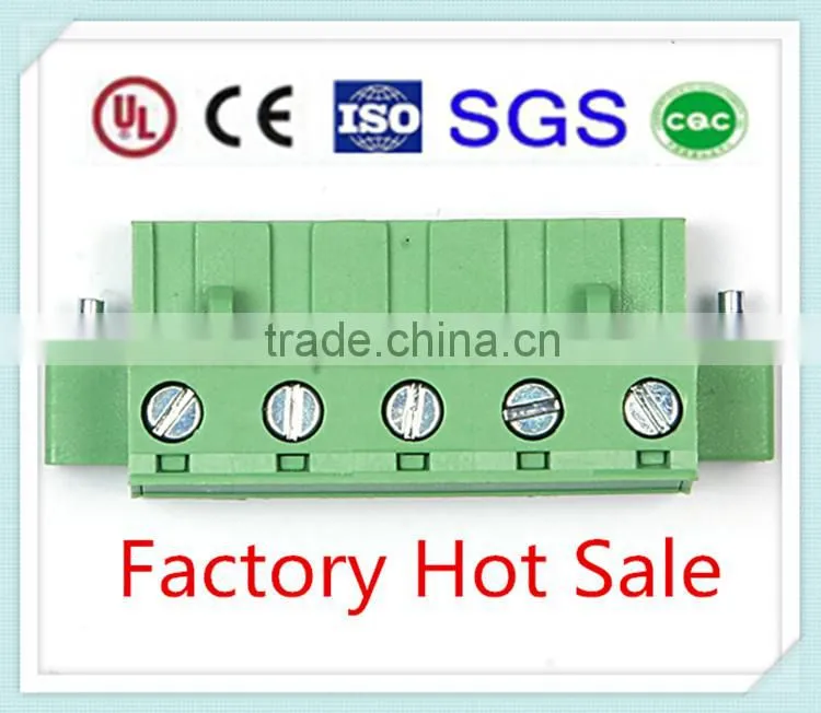 300V 10A 8P 3.81 PCB Plug-in Male Female Terminal Block