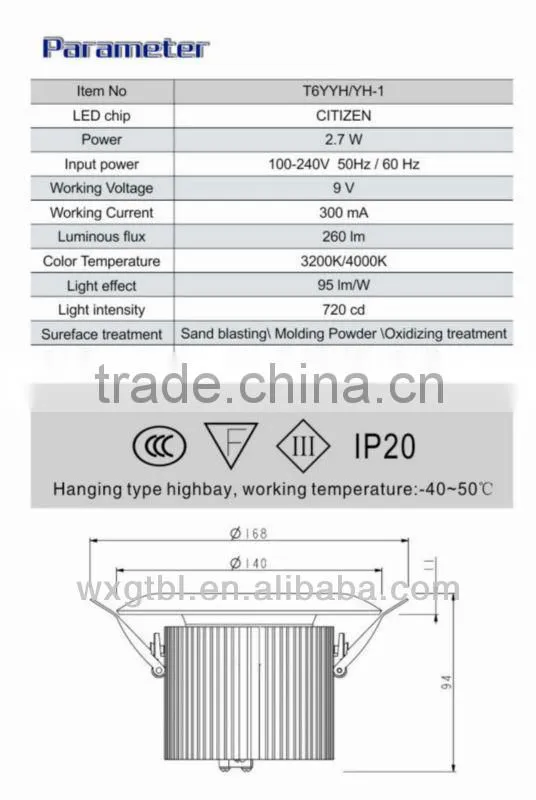 6 inch LED DownLight