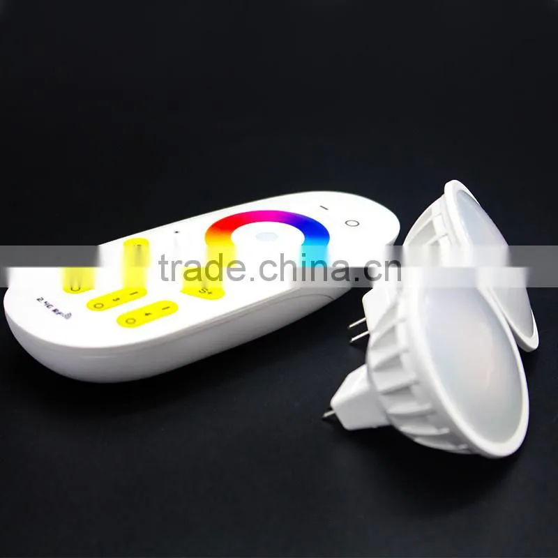 DC12V 2.4G 4W MR16 rgbw led Spotlight