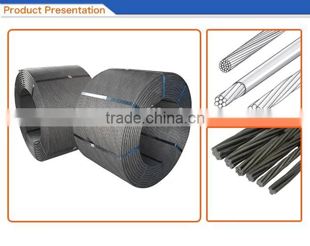 LQM manufactured prestress steel strand