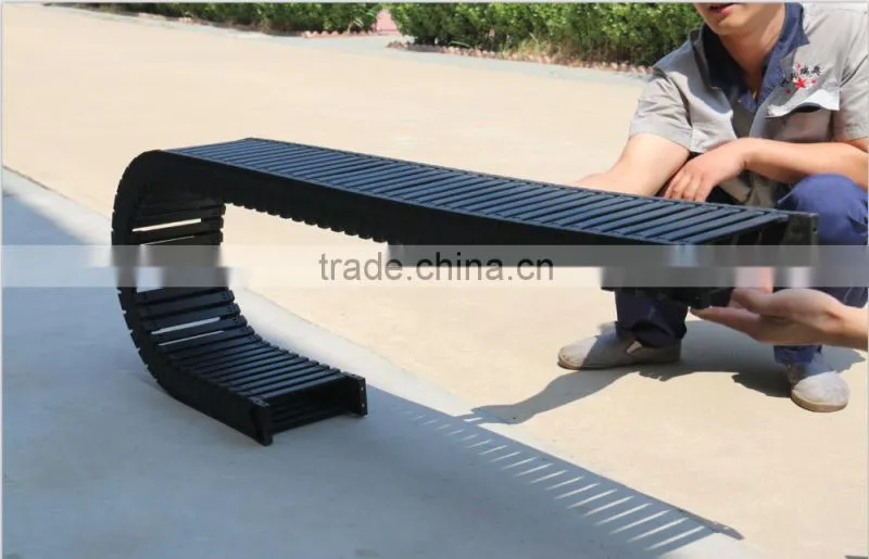 nylon plastic cable carrier chain wire track made in china