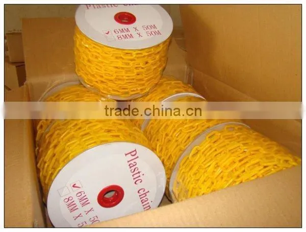 6mm blue plastic chain