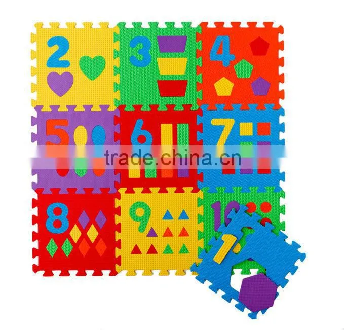 Intellectual EVA numbers puzzle games for kids