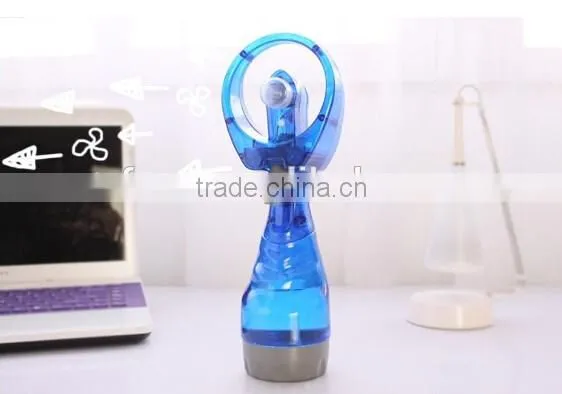 Good design water mist spray fan / portable water fan / water bottle spray fan
