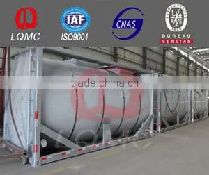 mobile diesel oil filling container frame tank station made by luqiang