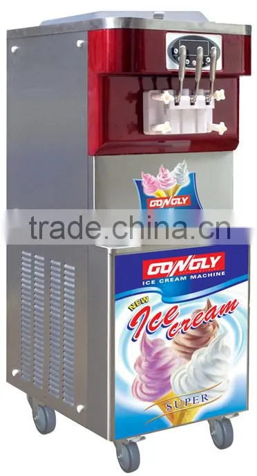 Hot sale chinese ice cream machine / snow ice cream machine / soft ice cream machine for sale