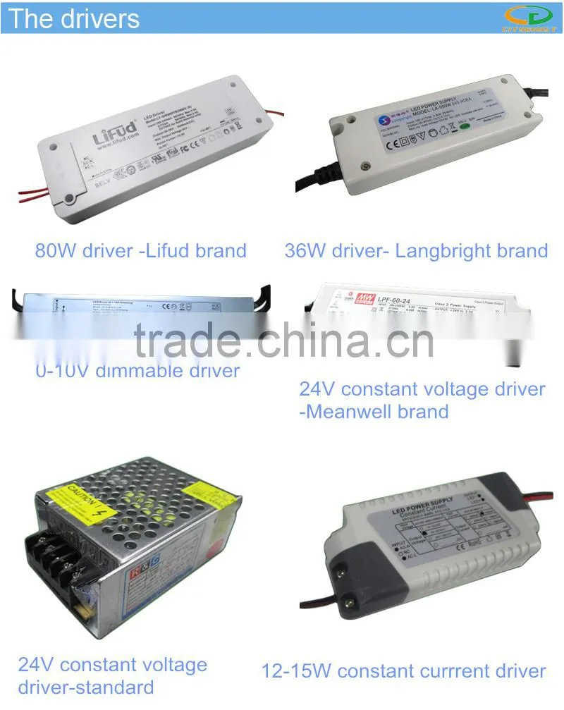 Silver color frame 9mm thickness triac dimming led panel light 2'x2' 36W