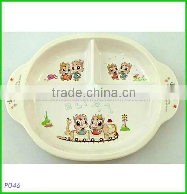 Trays melamine , children breakfast trays
