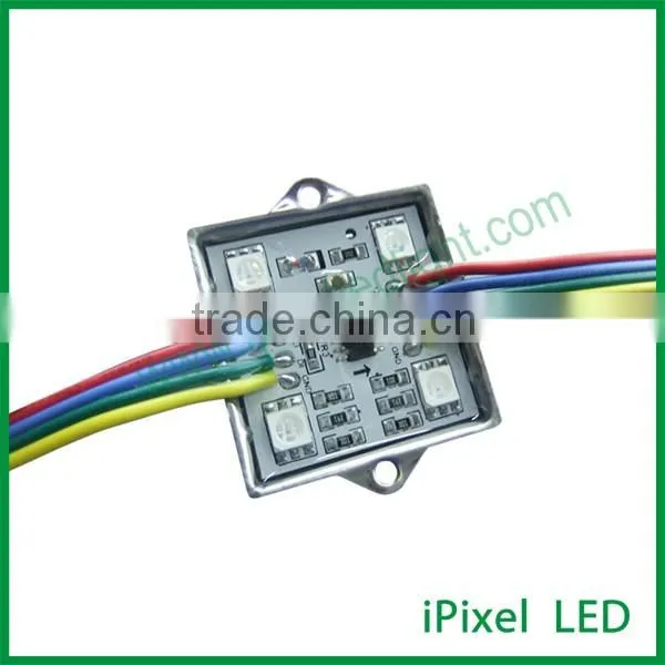 35mm ws2801 4 leds floor lightled strip smooth waterproof dimmablemoduel