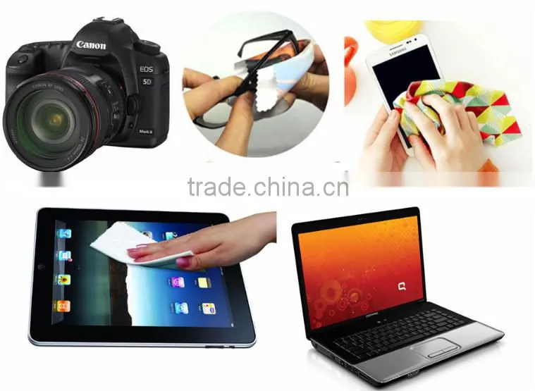 Cute microfiber lens cleaning cloth