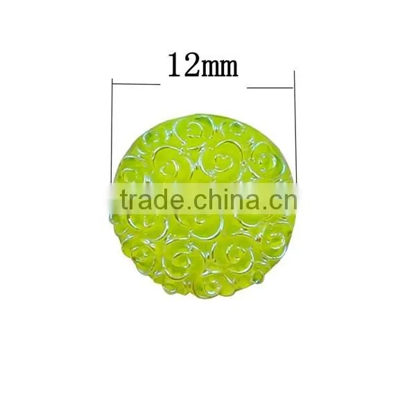 latest fashion artificial wholesale cheap hotfix beads resin stone for crafts