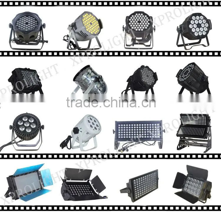 P67 waterproof 54pcs 3w rgbw led par light outdoor lighting