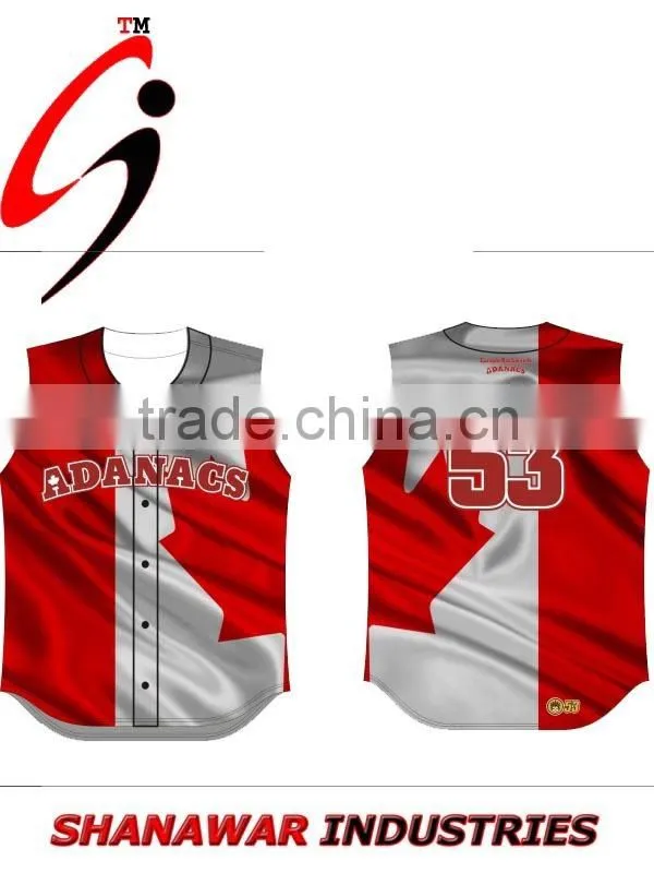 sublimation baseball uniform