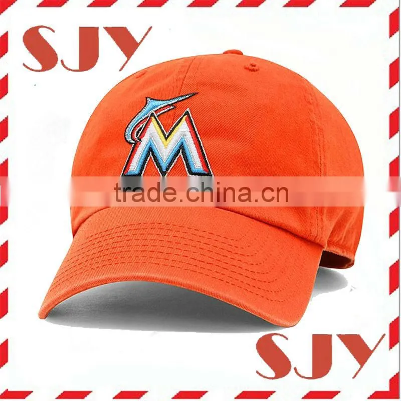 Cheap custom 6 panel baseball distressed cap