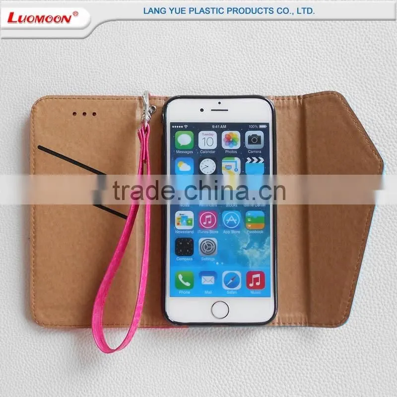 Pink and White PU Synthetic Leather Diamond Phone Case Cover for Samsung Galaxy