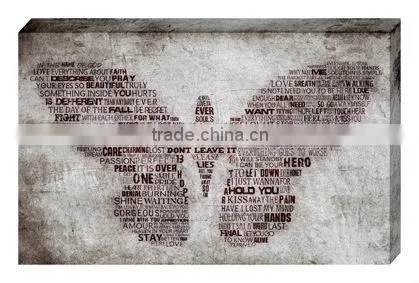 HOT! Colorful Shunzhang Customize photo canvas print
