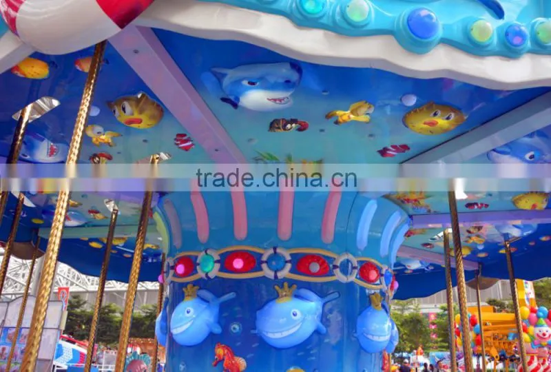 Outdoor funfair rides the Ocean Flying Chair amusement park equipment
