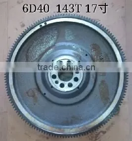 Engine Flywheel with Fly Wheel Ring Gear for Mitsubishi Fuso mixer truck FV415 8DC9