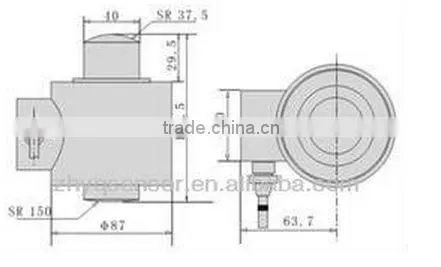 Mouti-column Style Compression load cell