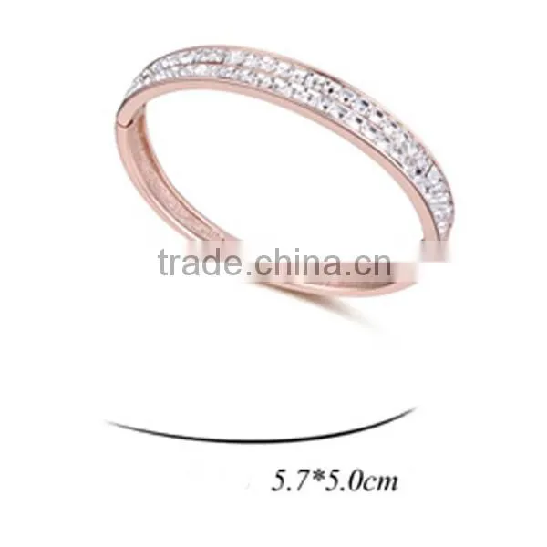 Wholesale Fashion Simple Style Gold Crystal Bracelets