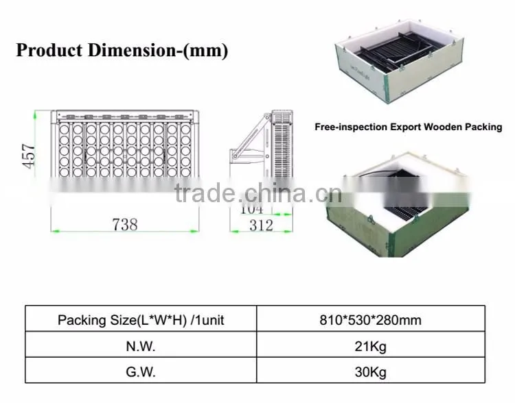 EMC GS UL 500W LED Flood Light With Shenzhen LED