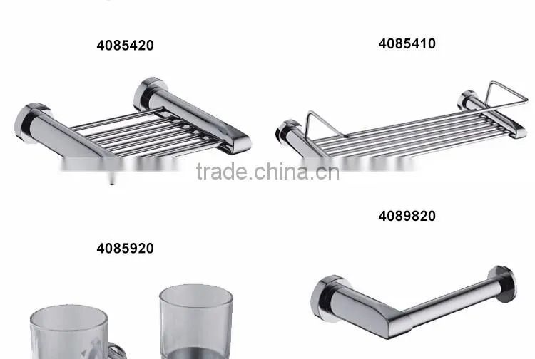 high quality lavatory s.s304 durable material bathroom wall mount shelf