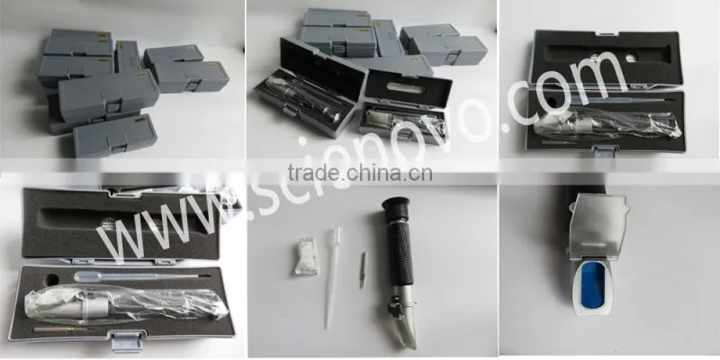 All copper design & German Optical glass LT-RB0-90Hand-Held Refractometer For Brix(0-90%)