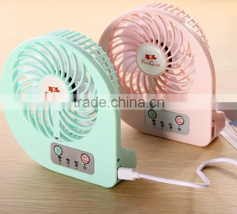 Unique mini usb rechargeable fan shenzhen manufacturer