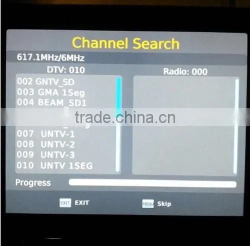 VCAN1047 Home ISDB-T Digital TV Receiver digital tv set top box for Philippines