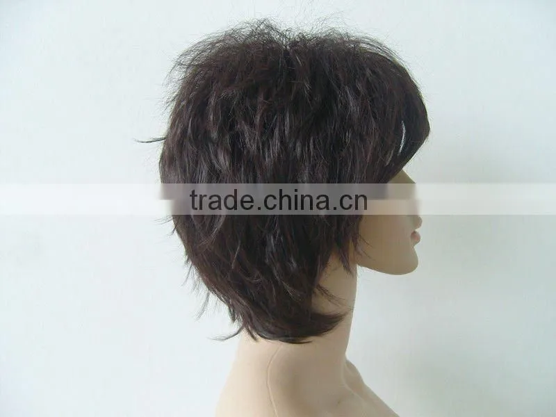 2014 new products short kinky curl promotional wig