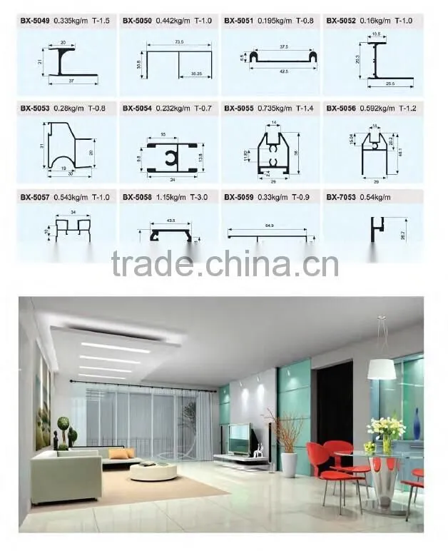 Five Star Quality Silver Commercial customer Aluminum Glass Door Frame