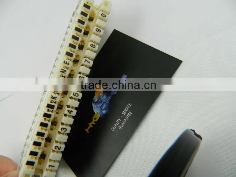 shenzhen Factory Krone 10 pair disconnection module outside ABS inside nickelage