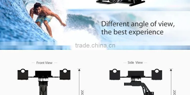 3 axis dslr sony brushless gimbal for professional quadcopter hexacopter and octocopter