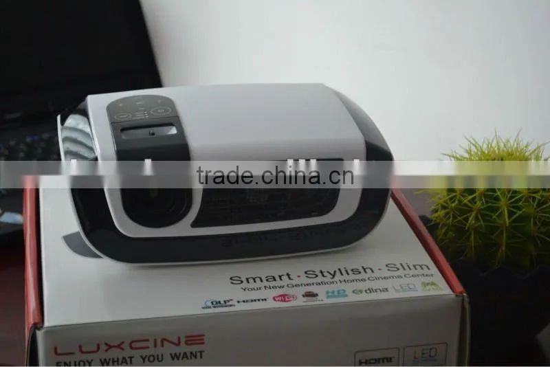 World 1st Android4.0 OS DLP projector with WIFI and DLNA technology