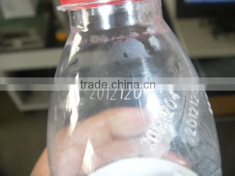 New bottle plastic laser printer