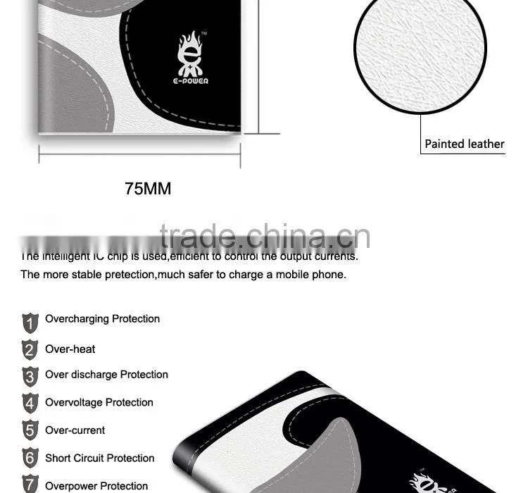 external battery charger/ USB travel charger,6000mah power bank for mobiles