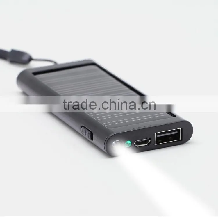 2015 mini universal solar power bank for all mobile phone