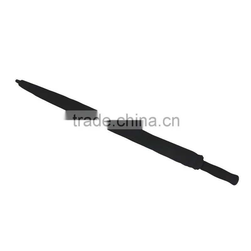 30" strong fiberglass frame windproof double canopy golf umbrella