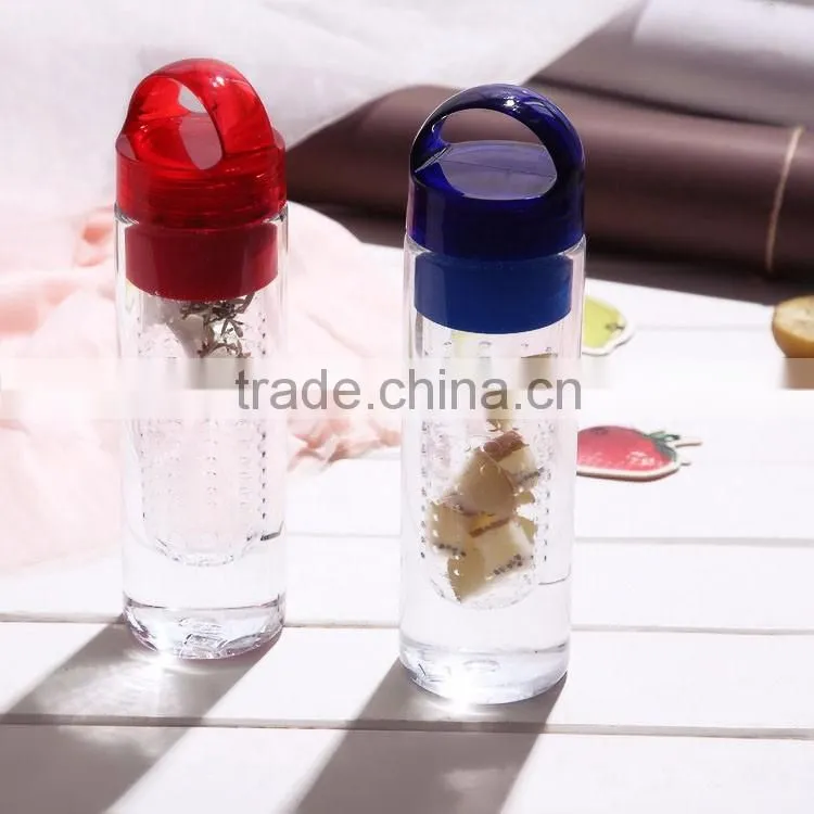 clear plastic water bottles bpa free water bottle wholesale fruit infuser